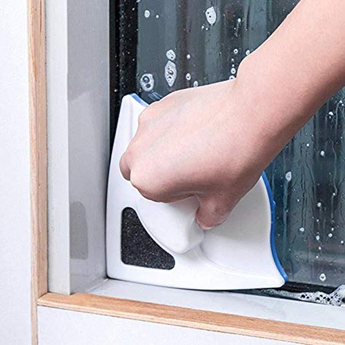 Lave-vitre magnétique double face pour vitres d'étage - 8