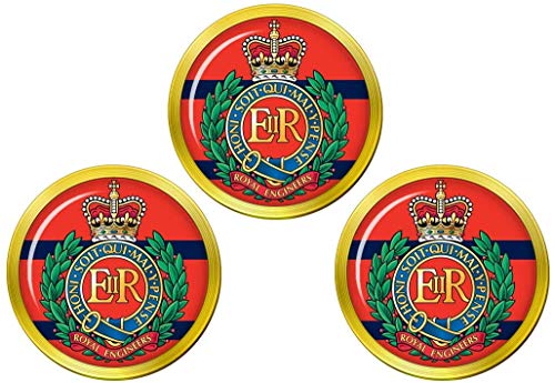 Giftshop UK Royal Engineers, British Army Golf Ball Markers