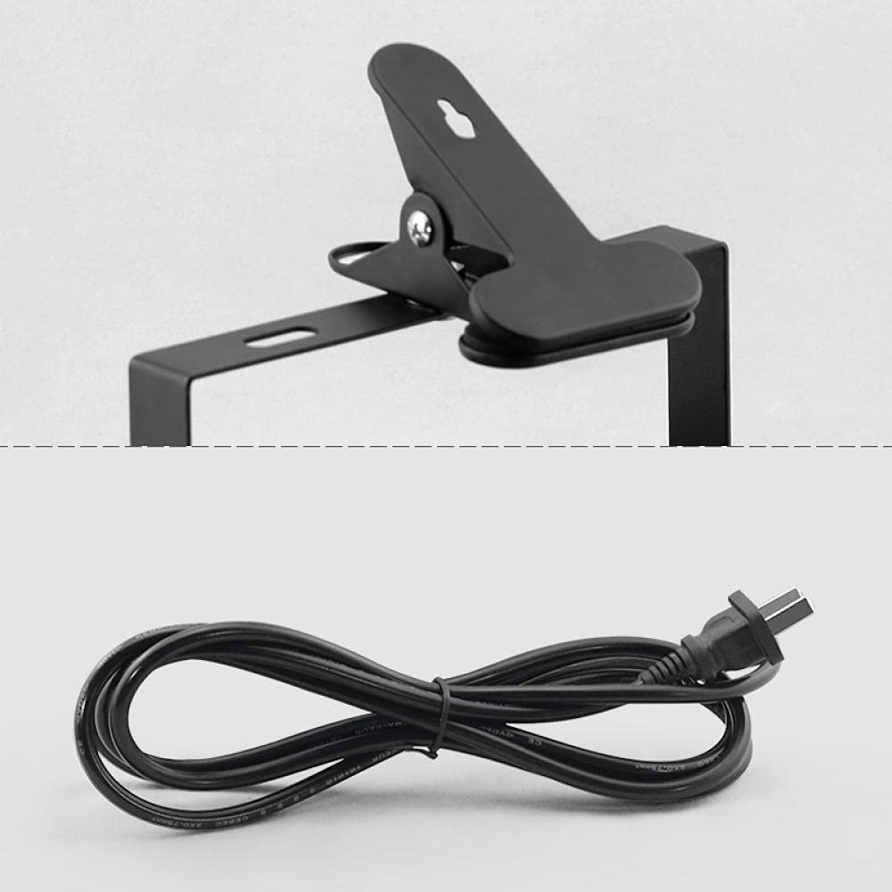 Clip-Lichter Klemmlampe Klemmleuchte Clip Schreibtischlampe Ip65 Outdoor-Flutlicht-Led Mit Clip-Steckkabel Wasserdichte Nachtmarkt-Lichtschild-Spot-Lichtgrill Bbq-Kabine-Licht-50W 10 M Steckkabel Mit
