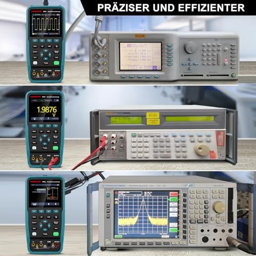 Bild 3 - HANMATEK 3 in 1 Hand-Oszilloskop-Multimeter, Wellenform-Generator HO51 mit 3,5 „TFT-Oszilloskop, Auto-Kalibrierungsfunktion, Speicherfunktion, Multitester