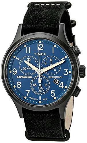 Timex �����Y Expedition TW4B04200 �u���b�N���U�[�N�H�[�c�E�H�b�`