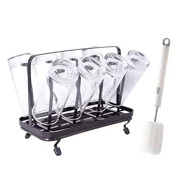 カップスタンド　グラススタンド Amazon｜コップスタンド 8個掛け グラススタンド 碳钢材质