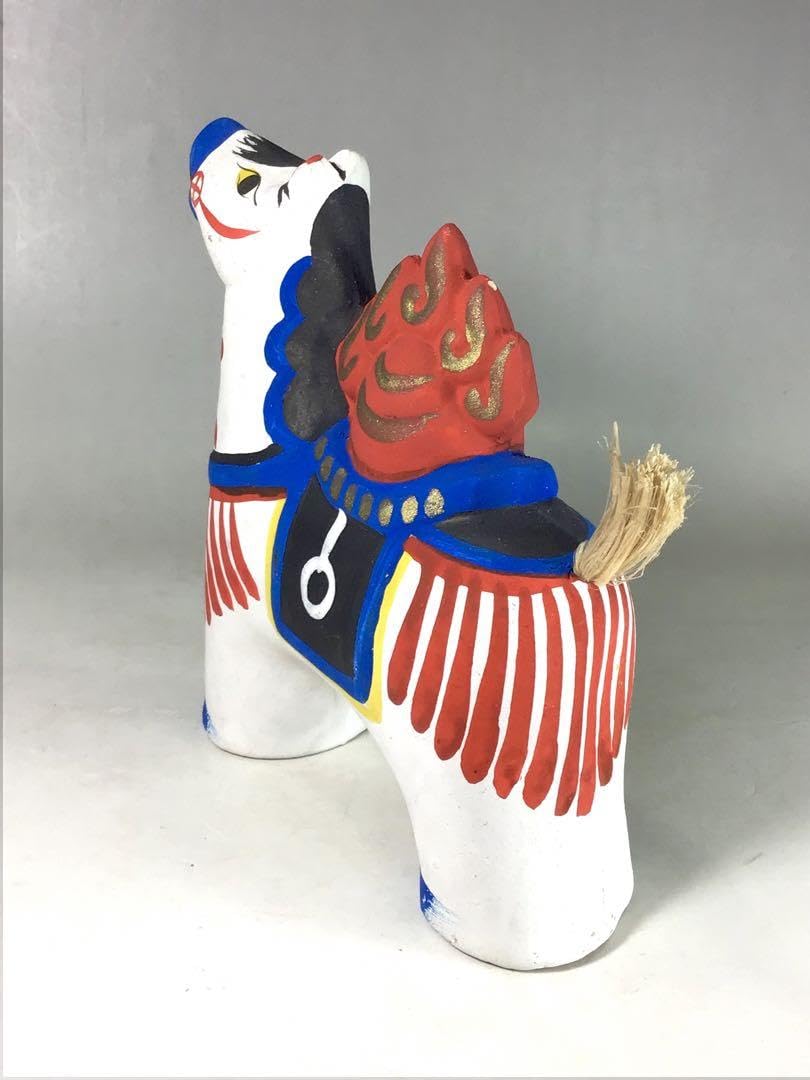 市松文様 扇形 土鈴 戦前 郷土玩具 古道具 アンティーク 古美術 香泉人形『三猿土鈴』 | 象々の郷土玩具