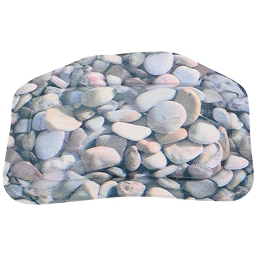 FOYTOKI Neck Pillow for Bathtub Spa Bath Pillow Fatigue Relief PVC Material Stays in Place for Hotels and Home