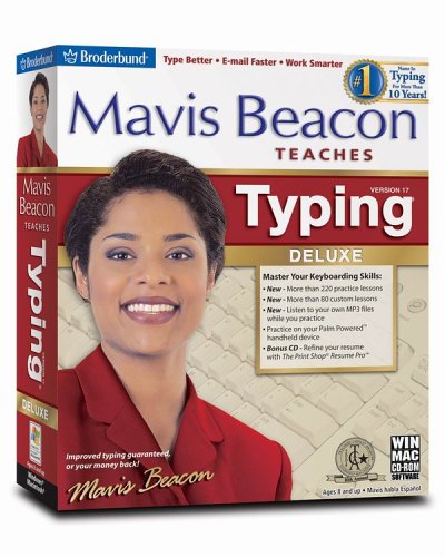 Mavis Beacon Teaches Typing Deluxe 17 - Old Version