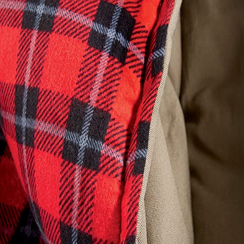 Guide Gear Canvas Hunter 0-Degree Double Sleeping Bag For Adults And Kids 2-Person Warm Winter Cold Weather Lightweight Portable For Camping, Backpacking, Hiking, Outdoors #TOP1