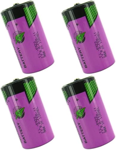 (Paquete de 4) 3.6V 8500mAh TL-5920 C Reemplazo para batería de litio primaria Tadiran (ER26500 LS26500)