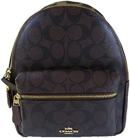 leopard coach backpack