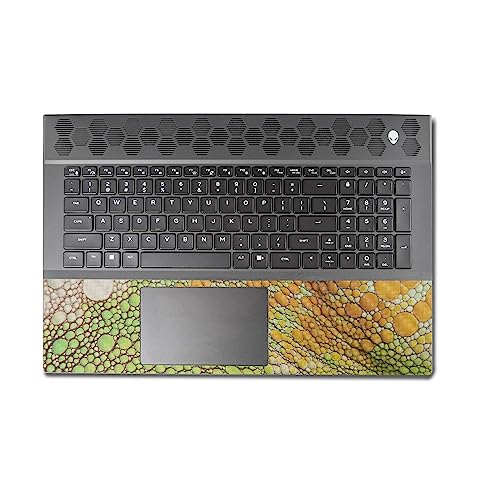Image of MightySkins Carbon Fiber Skin Compatible with Alienware M18 R1 (2023) Full Wrap Kit - Iguana Skin | Protective, Durable Textured Carbon Fiber Finish | Easy to Apply & Change Styles | Made in The USA
