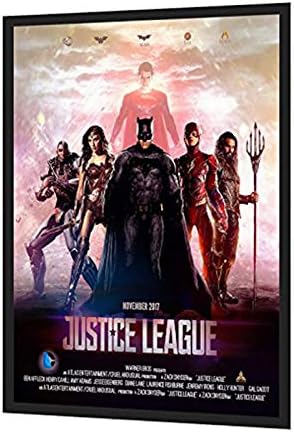 HKSIGN-24"X36" Backlit Movie Poster Art Picture Frame Led Light Box With Aluminum Snap Photo Frame Sign Holder (Black)