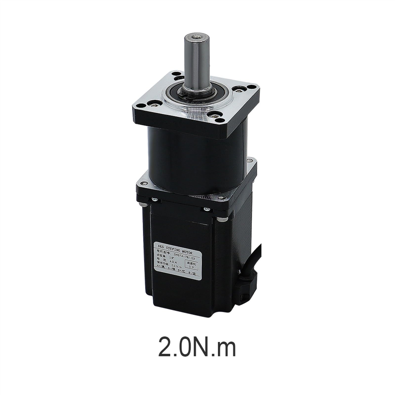 Silnik krokowy Silnik NEMA 23 1.1N 1.8N 2.2N 2.8N 3.2Nm z przekładnią planetarną 4 5 6 10 reduktor przełożenia zintegrowany silnik krokowy do routera CNC(40 to 1,PX57-55)