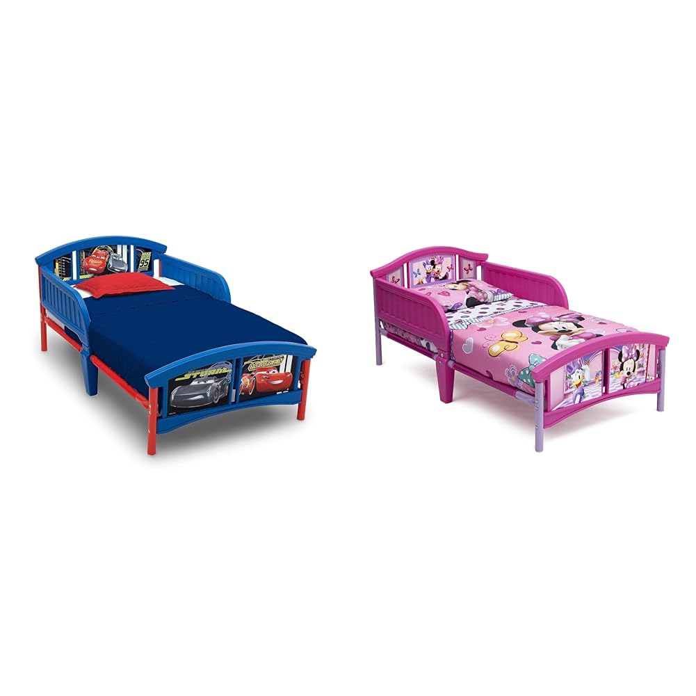 Amazon.com : Delta Children Plastic Toddler Bed, Disney Minnie