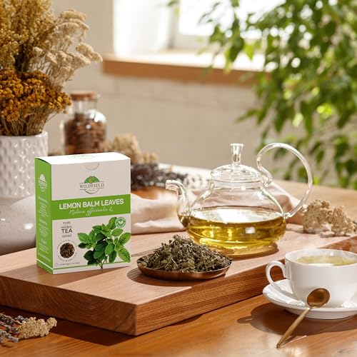 Image of 24 bags Dried Lemon Balm Herb Frontier Loose Lemon Balm Tea Bags (Melissa Officinalis tea) - 24 Count 2g Tea Bags Melissa Herb Tea te de toronjil