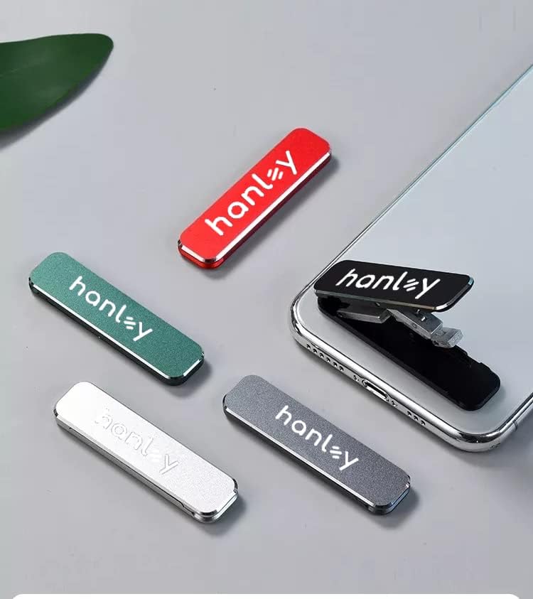 Hanley Phone Stand For Desk, Phone Kickstand, Phone Holder, Adjustable Phone Stand, Ultra-thin Light-weight Portable Phone Stand For iPhone & Android Phones
