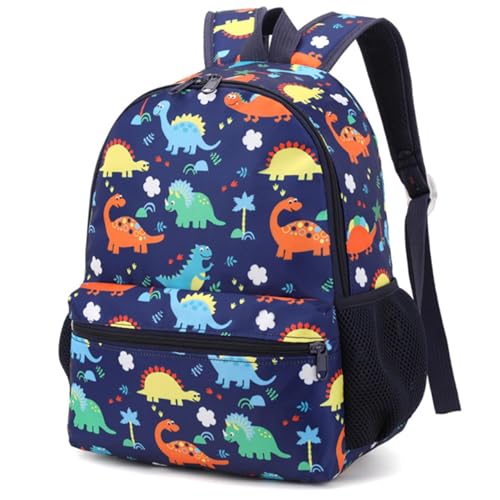 Forhome Zainetto Bambino Zaino Asilo Bimbo, Zaino Dinosauro Ragazzo e Ragazza, Zaino Scuola Leggero e Carino per Bambino, per bambini e bambine regalo 3-7 anni