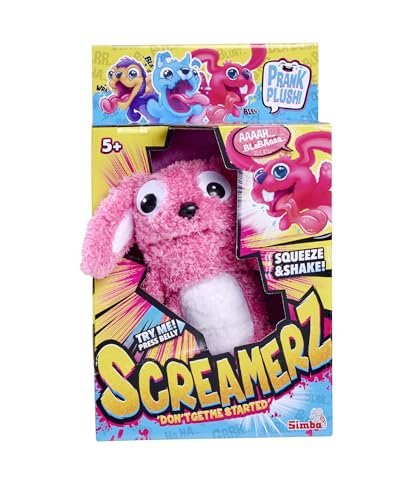 Simba Screamerz Conejo parlanchin con Sonido, Divertido...