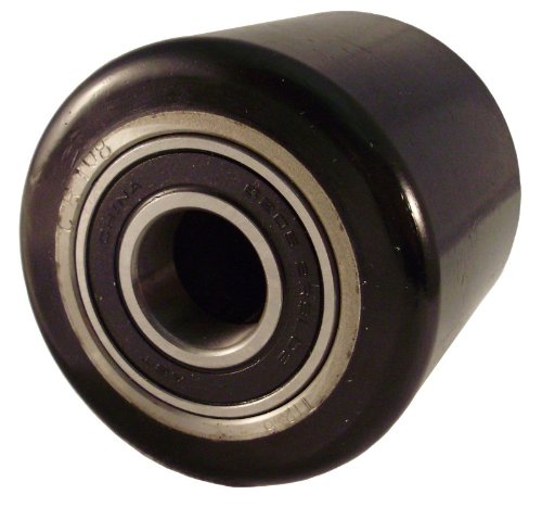 3.25" x 3.25" Hyster Load Wheel with Bearings, Poly on Cast Iron Core (3VLS124PAS)