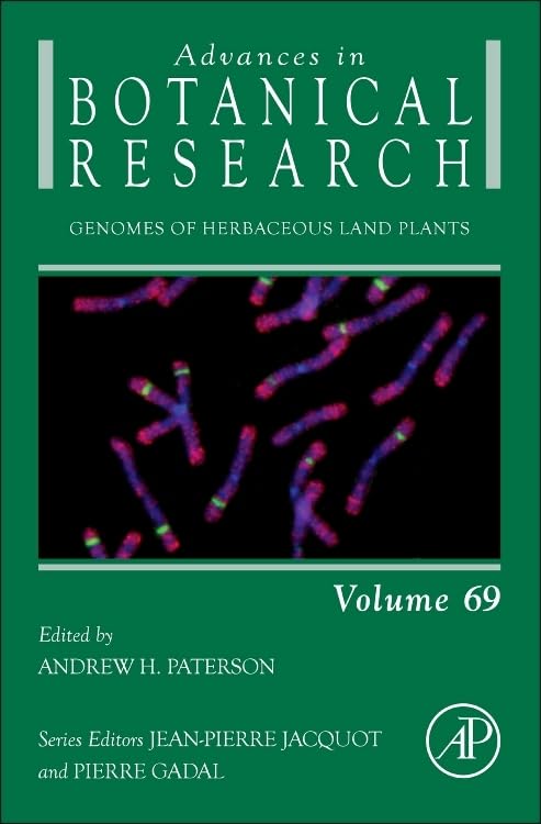 Genomes of Herbaceous Land Plants (Volume 69) (Advances in Botanical Research, Volume 69)