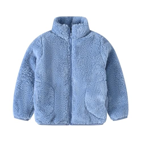 Boys And Girls Spring And Autumn Solid Color Stand Up Collar With Pockets Long Sleeved Jacket Brand