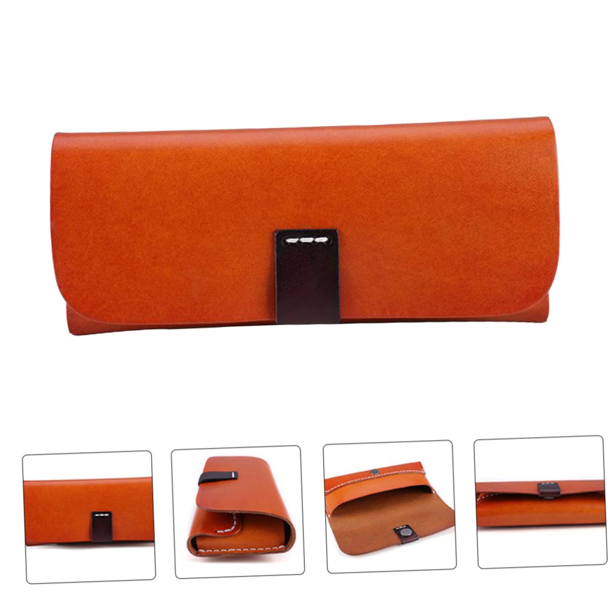 Holibanna 1pezzi Custodia Pelle Vintage Astuccio Organizer Per Da Sole Protezione Contro Graffi e Polvere Design Elegante e Funzionale Per Amanti Degli