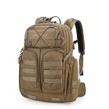 Mardingtop - Mochila militar Molle de 40 l - Mochila táctica - Mochila de senderismo - Mochila de Cordura para hombre - Para senderismo, alpinismo, supervivencia, 40 litres