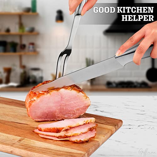 Browne Two Pronged Fork Tine Elite Pot 11 in Kitchen Carving Fork For