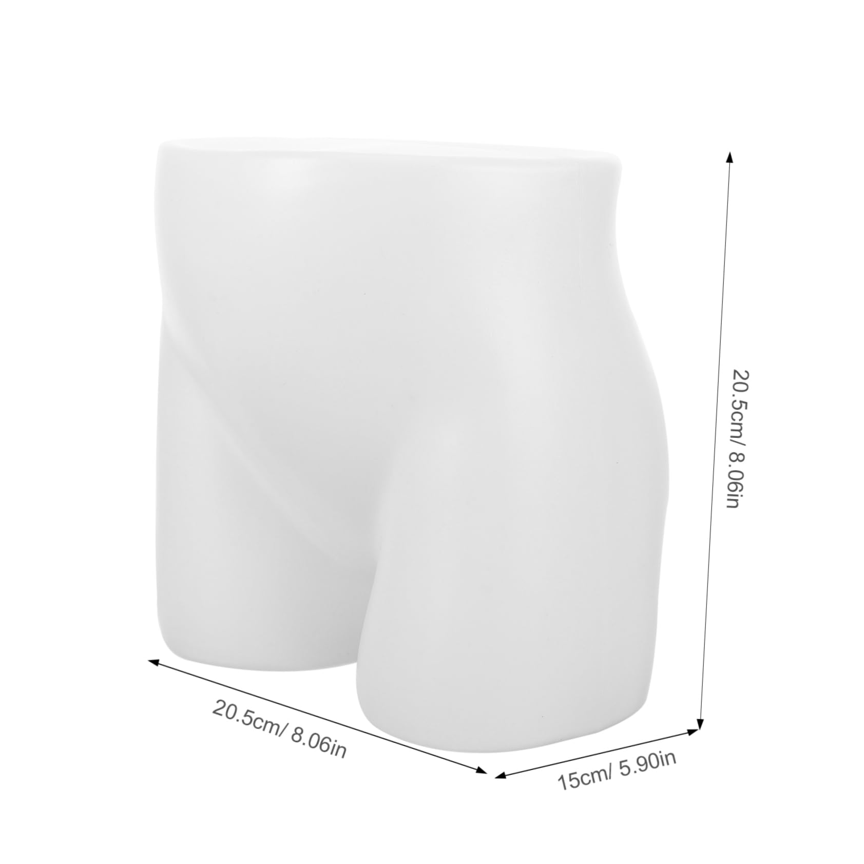 OUNONA Mannequin Underpants Model White Panty Hip Display Boys and Girls Boys Girls Underwear Stand Easy to Use Stable Structure
