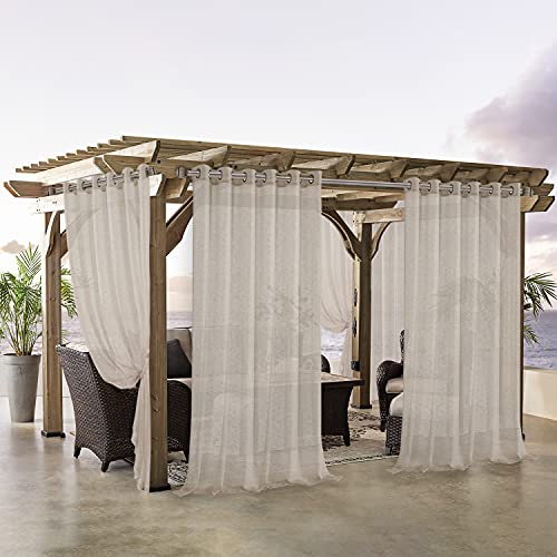 Panneaux Latéraux Transparents Étanche Pour Gazebo,Rideau De Bâche Claire Imperméables Pergola Avec Porte À Fermeture Éclair,Bâche En Plastique Pvc 0,3mm,Bâche Avec Œillets,W×H-4.5×2.1m(14.8*6.9ft