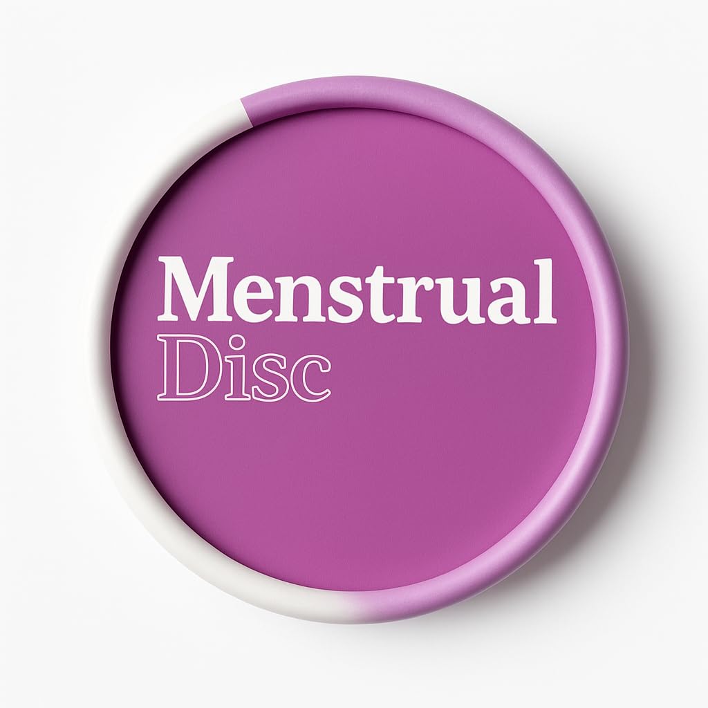 Krążek menstruacyjny wielokrotnego użytku, 100% silikon medyczny, przyjemny w rozmiarach S i L, ochrona 12 godzin, nadaje się do silnego przepływu krwi, nie uciska, przyjazny dla środowiska