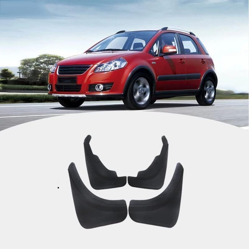 Garde boue Suzuki SX4 S-Cross 2007-2020 : kit de 4 pièces avant et arrière pour voiture