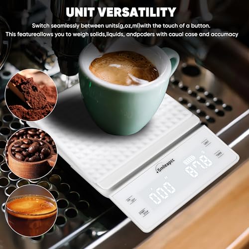 Smleapcc YC 0-3KG Food Scales For Kitchen,0.1G/3Kg High Precision Small Multifunctional Digital Kitchen Food Scale,Digital Accurate Coffee Scale thumb #4