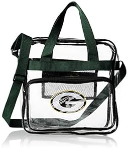 FOCO Green Bay Packers NFL Kuriertasche Transparent