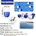 Swimming Lane Divider Rope Adjustable, Pool Divider Rope/Floating Float Line, Blue and White Swimming Pool Lane Marker for Indoor and Outdoor(L 82ft/25m)