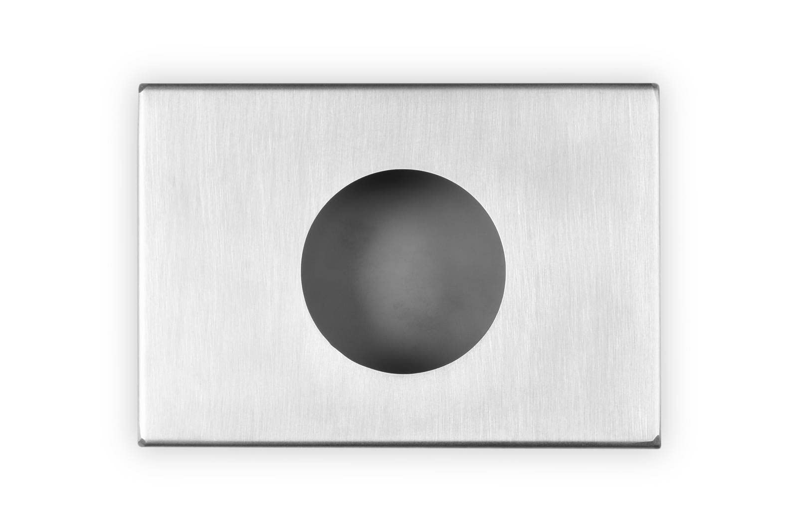 SemyTop Dispensador de bolsas higiénicas de acero inoxidable, 89 x 128 x 31 mm, soporte para bolsas higiénicas para compresas sanitarias