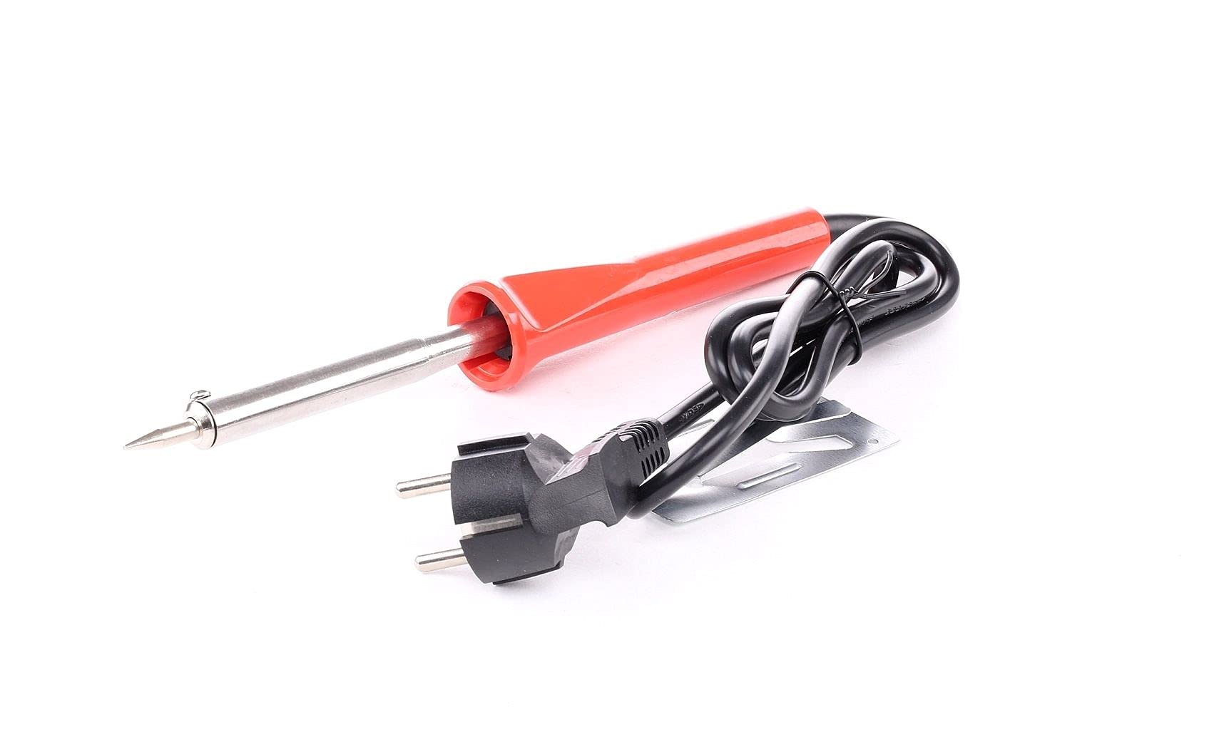 KS Tools 960.1130 Fer à souder avec support, 60 W, Rouge/noir