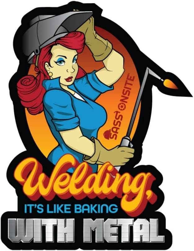 Vintage-Style Pin-Up Welder