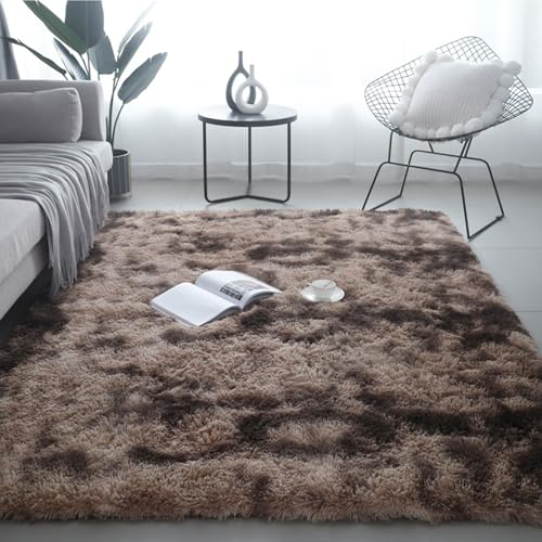 Tapis de plancher marron anti sol froid tapis moelleux et super doux