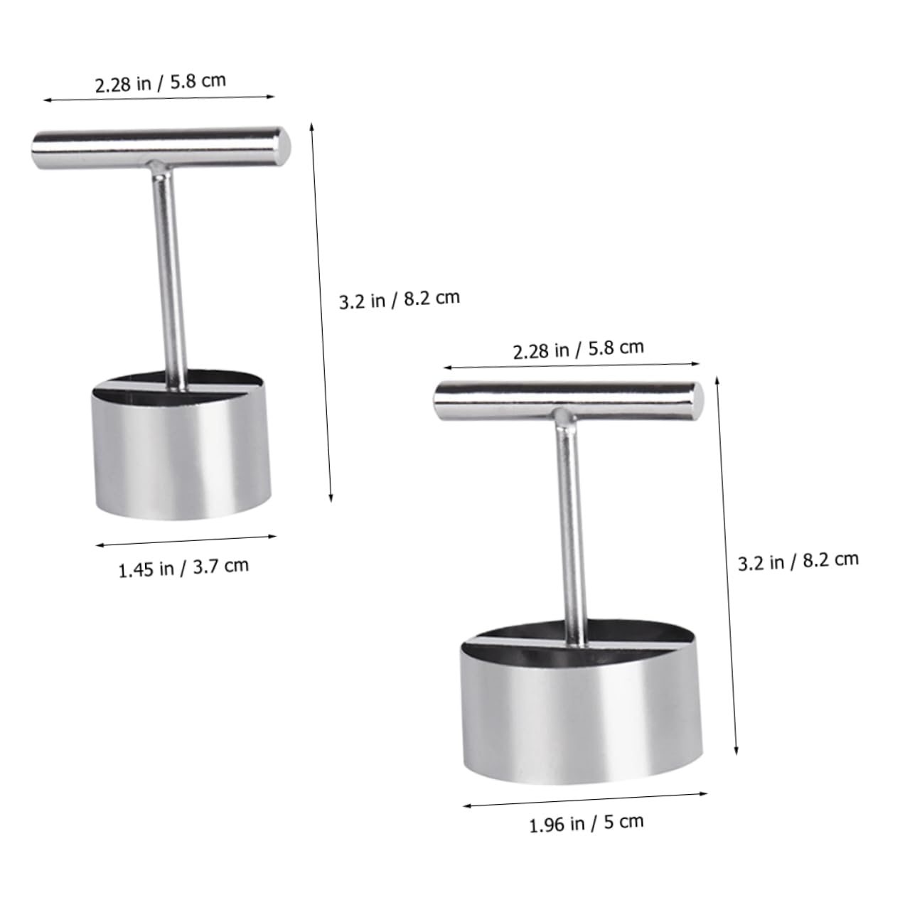 Zerodeko 6stücke Edelstahl Apfelentkerner Multifunktionale Obstkernausstecher Ergonomische Fruchtkerner Für Einfache Handhabung Für Küche Und Haushalt Hochwertige Langlebige