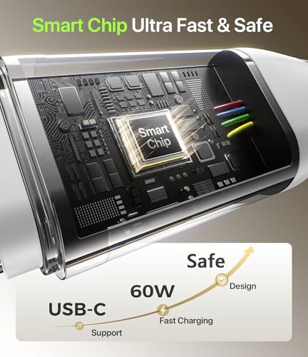 Image of USB C to C Cable 6FT 2Pack, USB C to USB C Cable Fast Charging iPhone USB C