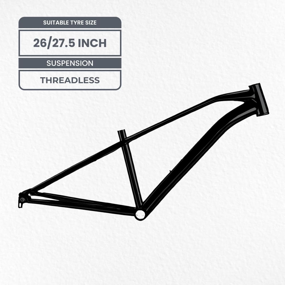 CRADIAC - MTB Cycle Frame - Steel | Frame Size 18.5