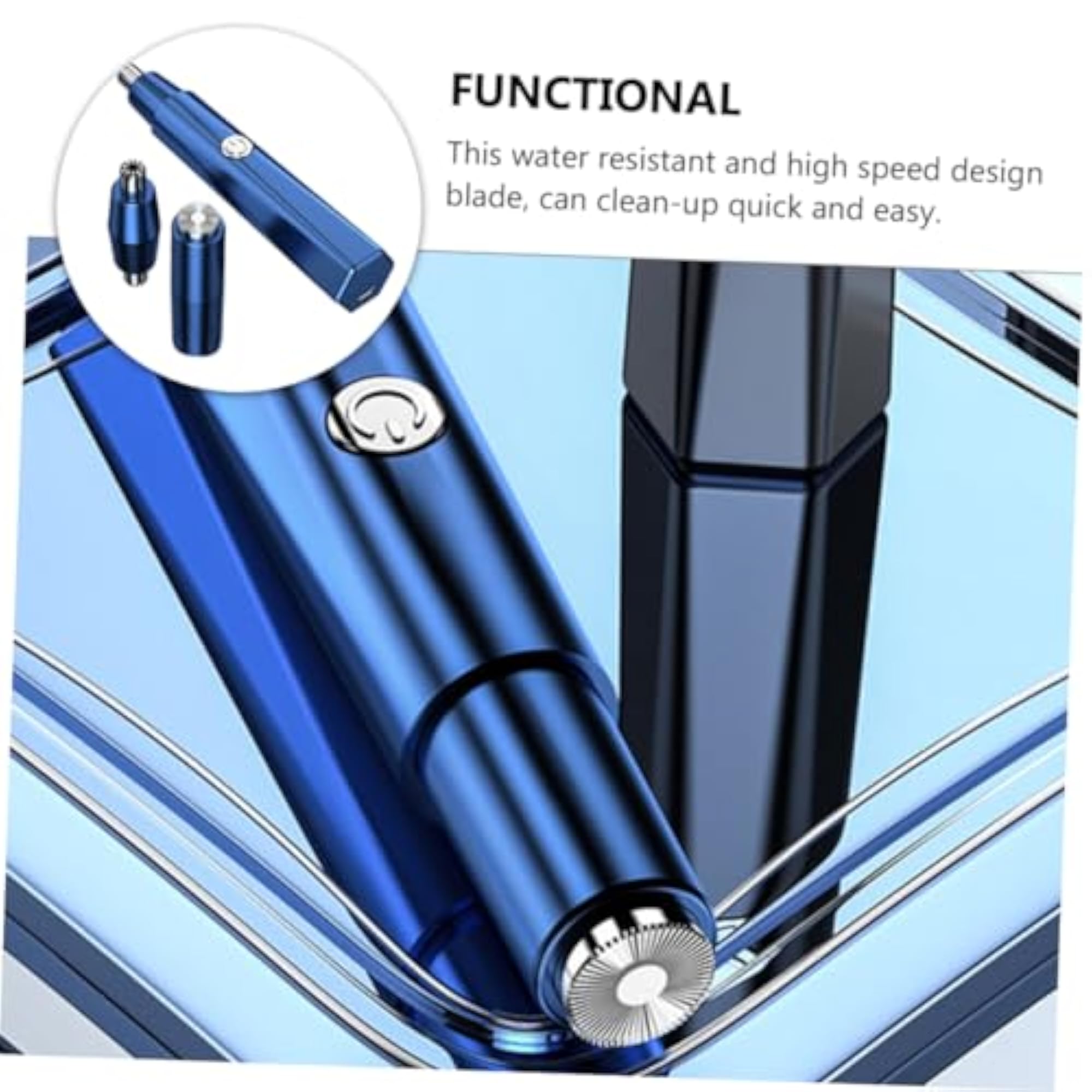 Electric Nose Hair Trimmer with Dual Function