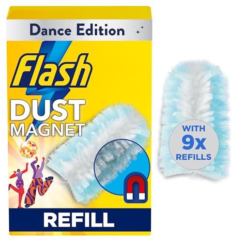 Flash Dust Magnet Duster Sunkissed Refills 9X Traps & Locks 3X More Dust & Hair Vs Traditional Feather Duster
