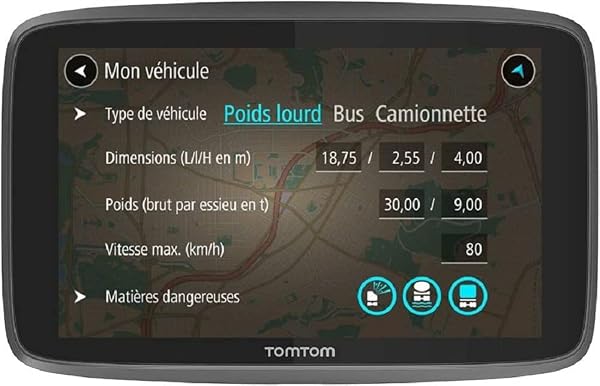 TomTom GPS Poids Lourds GO Professional 520 - 5 pouces, Cartographie Europe 49, Trafic via Smartphone - 1