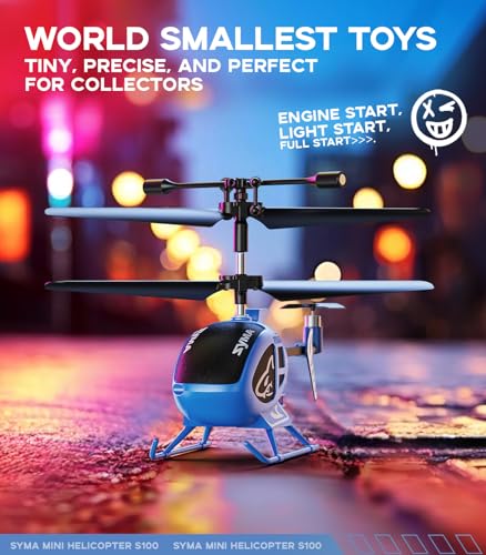 SYMA Remote Control Helicopter, Mini RC Helicopter for Kids with Altitude Hold, One-Key Take Off/Land, Toy for Boys Girls Beginners Indoor Flying Fun - Thumbnail 3