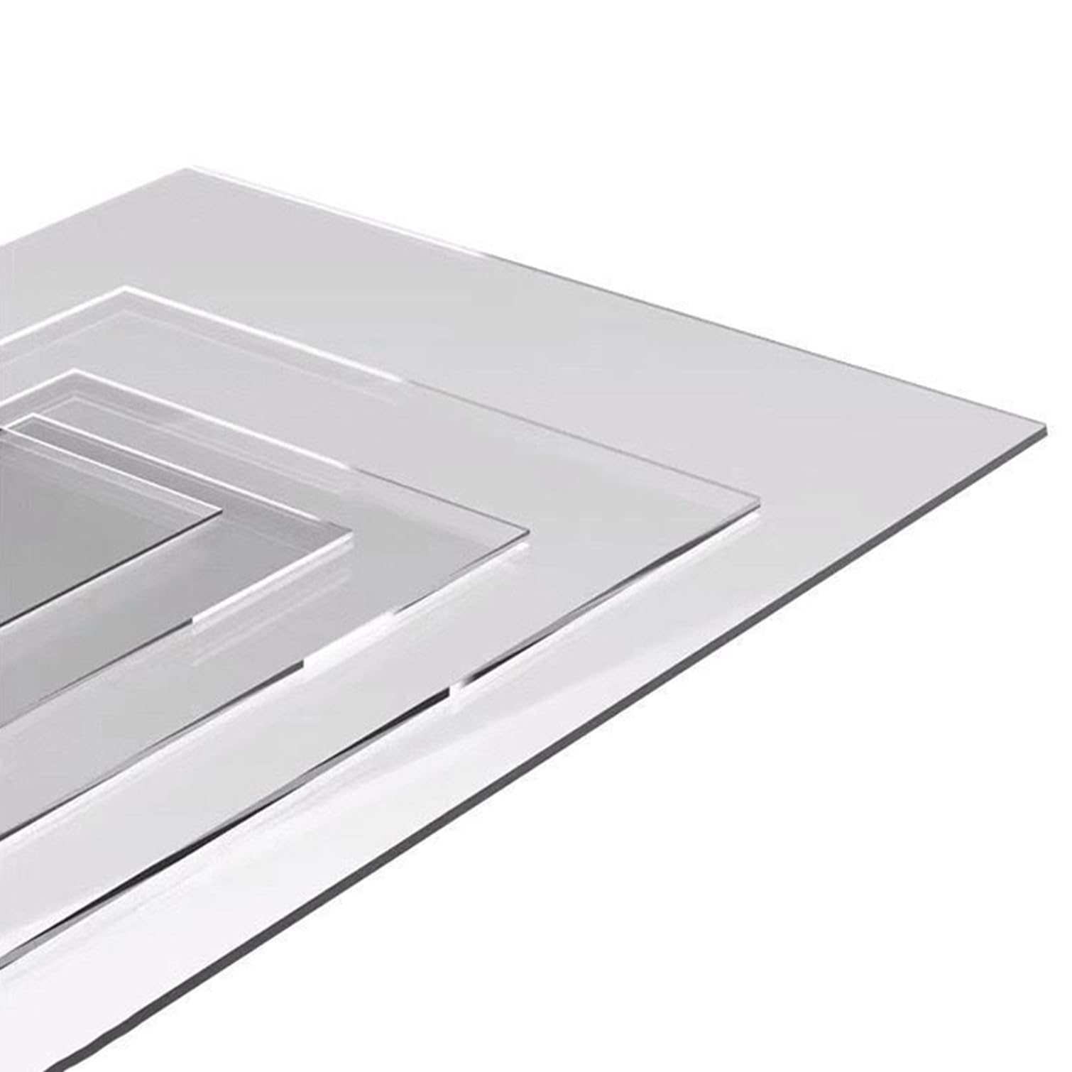 Feuille de plastique transparent solide et antichoc pour toiture