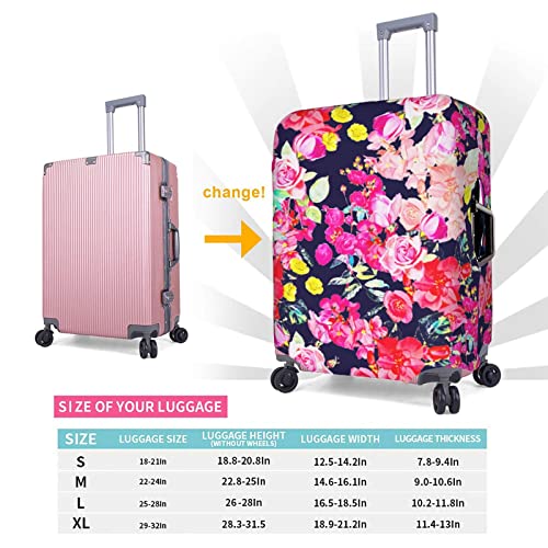 Housse de valise lavable anti-rayures de 45,7 à 81,3 cm