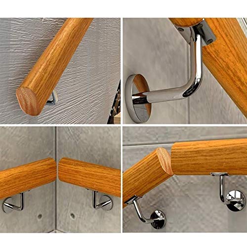 Rampe d escalier en bois de 1ft a 20ft kit complet chaleureux pour proteger la maison