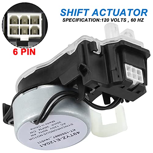 Upgrade 49Tyz-E120A1 W10913953 Washer Shift Actuator By Fetechmate Replace W10597177 Ap6037270 W10815026 W10913953Vp Compatible With Most Washing Machine #TOP2