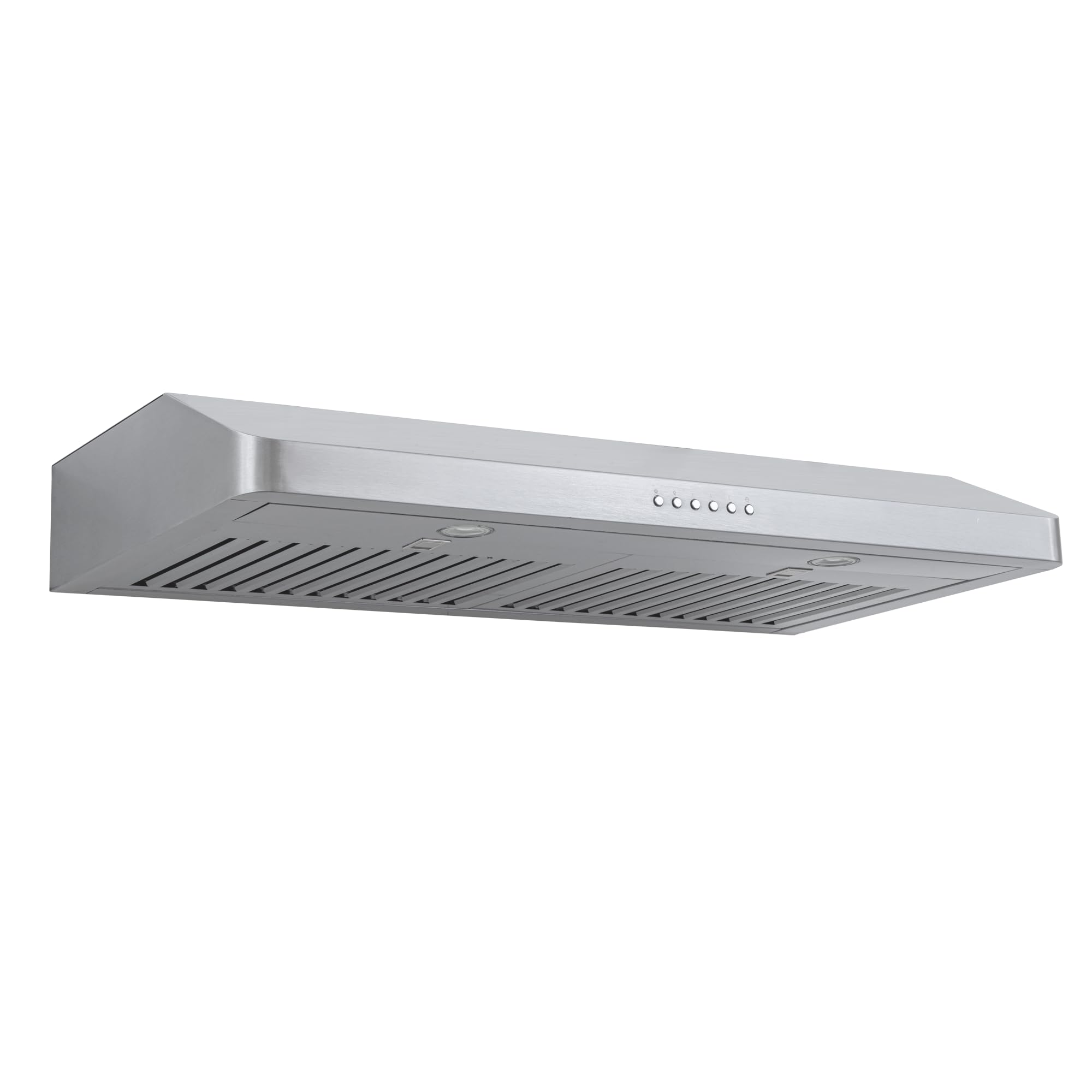 PROLINE 36-Inch Under Cabinet Range Hood, Ducted, 600 CFM, Stainless Steel, LED Lights, ULTRA-QUIET Blower Motor, 4 Speed, 3-Year Warranty, PLJW 185.36