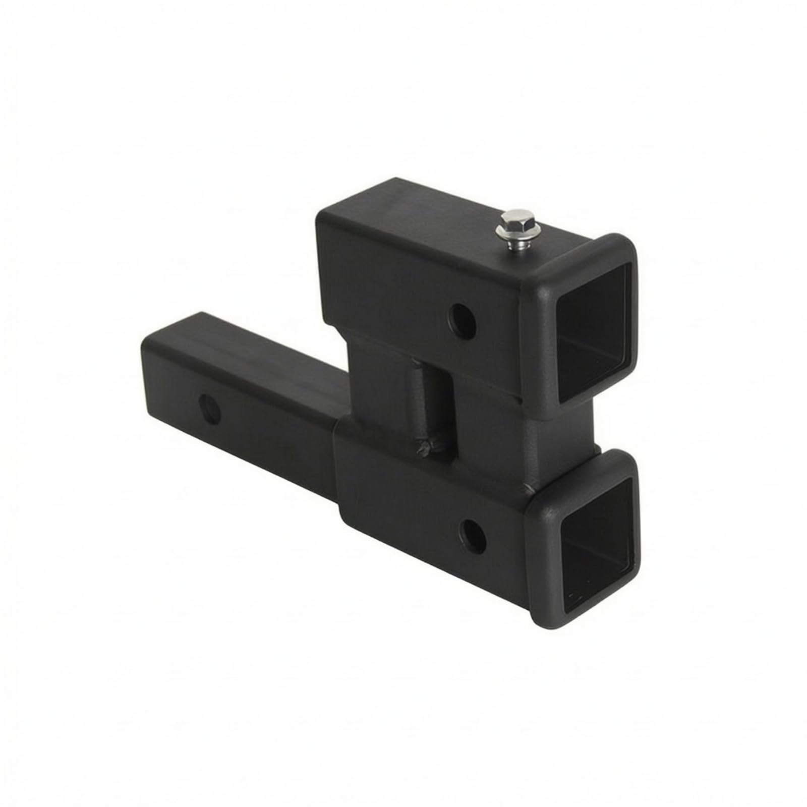 Adaptateur D'attelage Double Couleur Sombre Mat Double Récepteur D'attelage Universel Adaptateur Tube Récepteur pour Professionnels